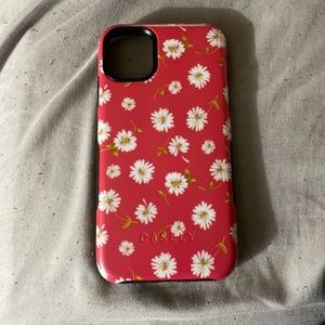 Daisy Daydream Red Coral Floral Case- iPhone 11